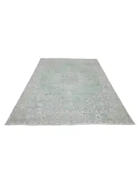 Grün Persien Persischer Vintage Teppich  275 x 201 cm