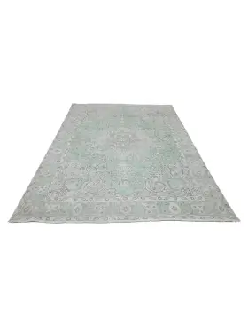 Grün Persien Persischer Vintage Teppich  275 x 201 cm