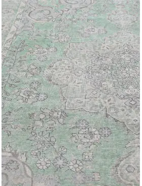 Grün Persien Persischer Vintage Teppich  275 x 201 cm