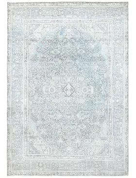 Bleu Persan Tapis Persan vintage  281 x 197 cm