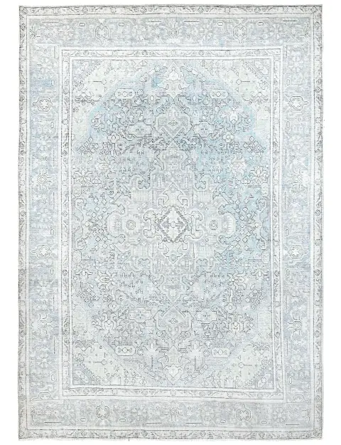 Blau Persien Persischer Vintage Teppich  281 x 197 cm