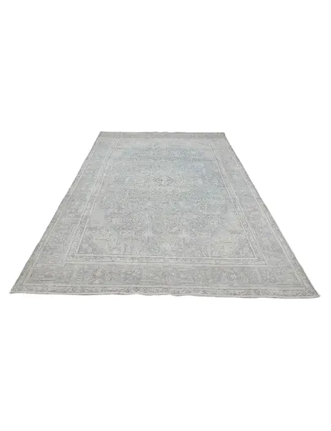 Blau Persien Persischer Vintage Teppich  281 x 197 cm