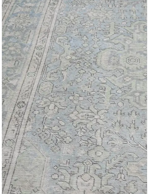Blau Persien Persischer Vintage Teppich  281 x 197 cm