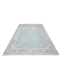 Blau Persien Persischer Vintage Teppich  301 x 200 cm