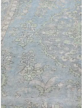 Blau Persien Persischer Vintage Teppich  301 x 200 cm