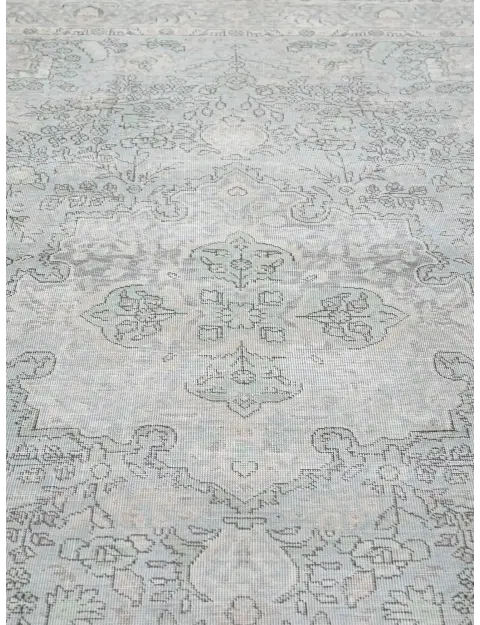 Blau Persien Persischer Vintage Teppich  272 x 199 cm