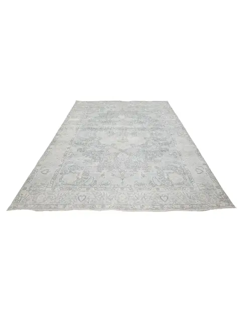 Blau Persien Persischer Vintage Teppich  272 x 199 cm