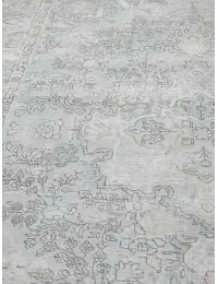 Blau Persien Persischer Vintage Teppich  272 x 199 cm