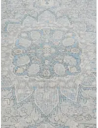 Bleu Persan Tapis Persan vintage  291 x 191 cm