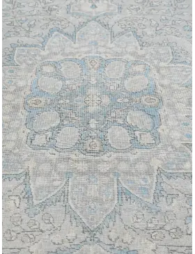 Blau Persien Persischer Vintage Teppich  291 x 191 cm