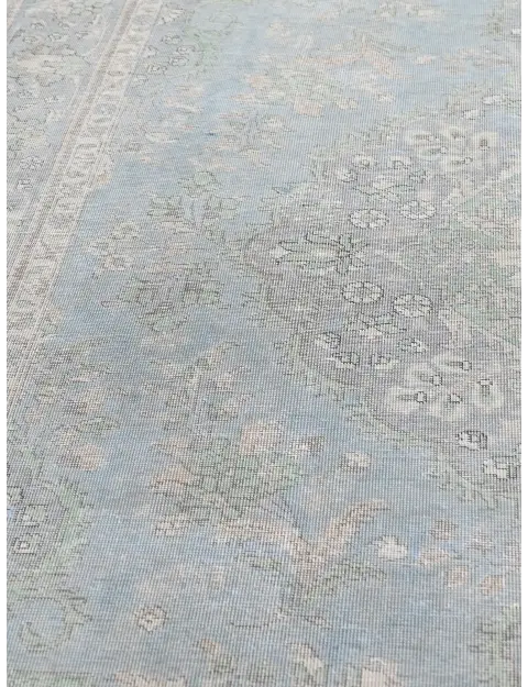 Blau Persien Persischer Vintage Teppich  284 x 196 cm