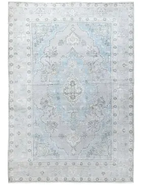 Bleu Persan Tapis Persan vintage  288 x 195 cm