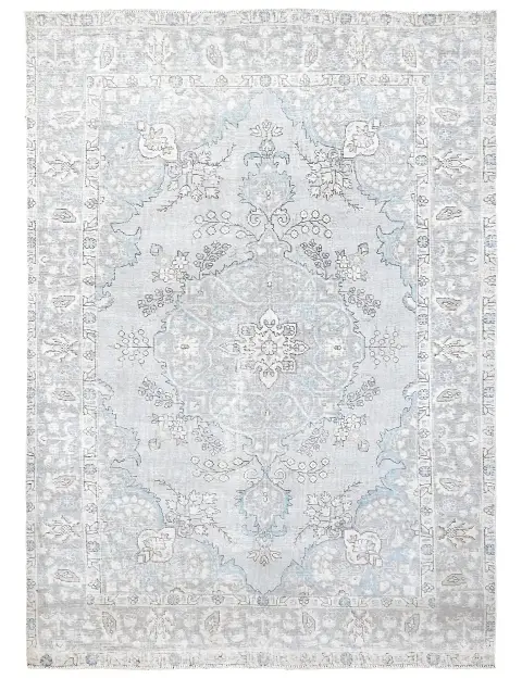 Grau Persien Persischer Vintage Teppich  288 x 201 cm