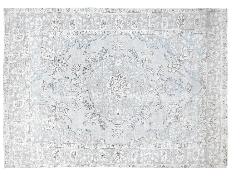 Grau Persien Persischer Vintage Teppich  288 x 201 cm