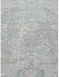 Grau Persien Persischer Vintage Teppich  288 x 201 cm