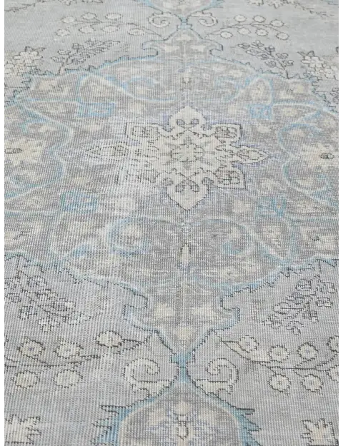 Grau Persien Persischer Vintage Teppich  288 x 201 cm