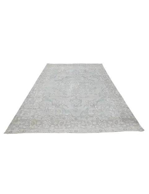 Grau Persien Persischer Vintage Teppich  288 x 201 cm