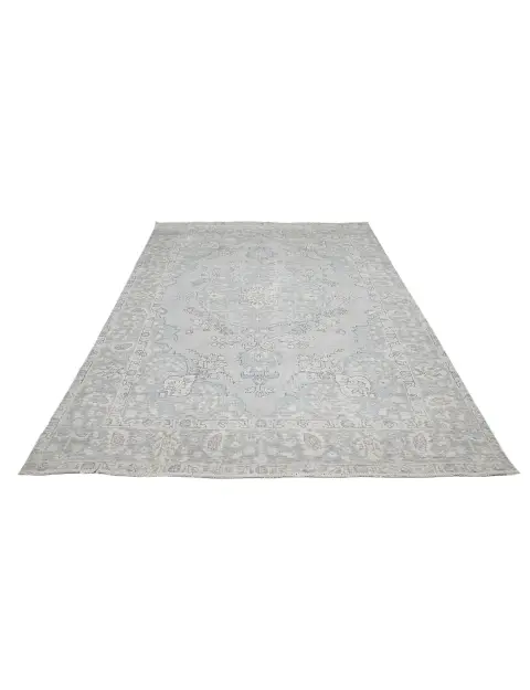 Grau Persien Persischer Vintage Teppich  288 x 201 cm