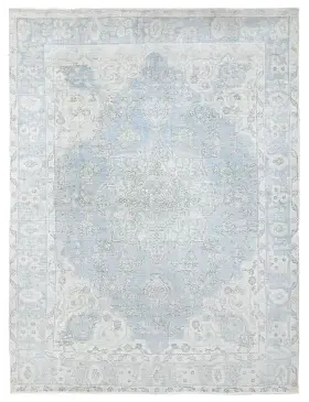 Blå Persien Persisk vintage matta  269 x 201 cm