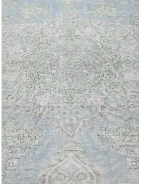 Blå Persien Persisk vintage matta  269 x 201 cm