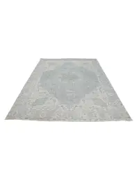 Blau Persien Persischer Vintage Teppich  269 x 201 cm