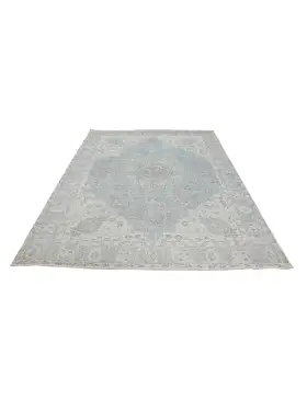 Blå Persien Persisk vintage matta  269 x 201 cm