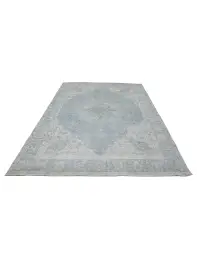 Blau Persien Persischer Vintage Teppich  269 x 201 cm