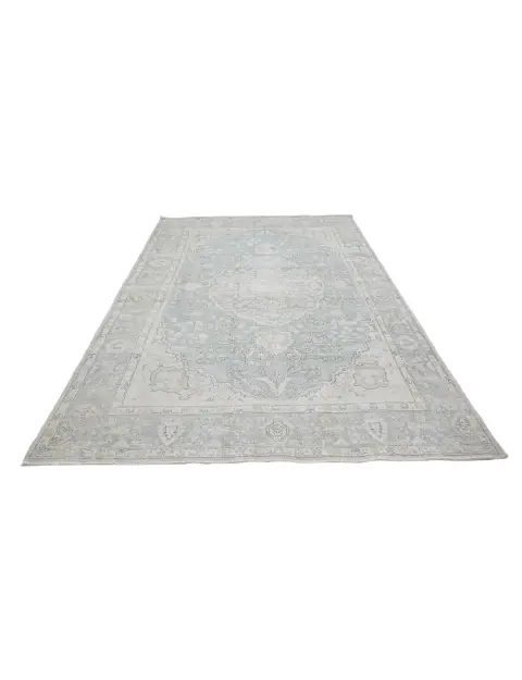 Blau Persien Persischer Vintage Teppich  286 x 196 cm