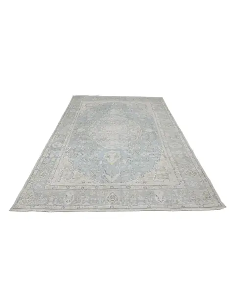 Blau Persien Persischer Vintage Teppich  286 x 196 cm