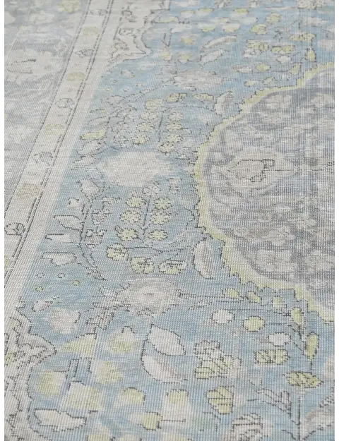 Blau Persien Persischer Vintage Teppich  286 x 196 cm
