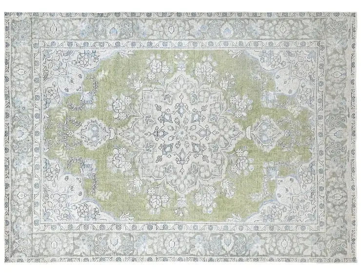 Grønn persia Persisk vintage teppe  275 x 199 cm