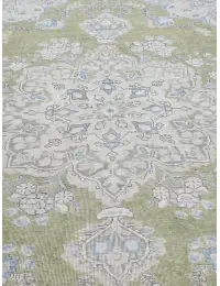 Grønn persia Persisk vintage teppe  275 x 199 cm