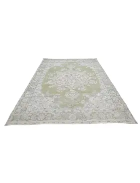 Grønn Persia Persisk vintage teppe  275 x 199 cm