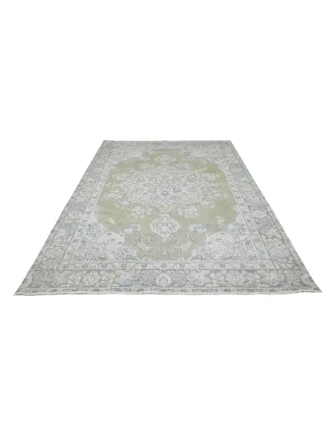 Vihreä Persia Persialaiset vintage matot  275 x 199 cm