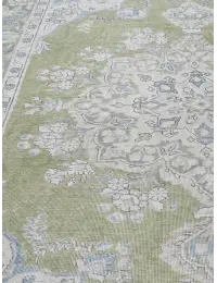 Grønn persia Persisk vintage teppe  275 x 199 cm