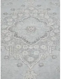 Blau Persien Persischer Vintage Teppich  284 x 197 cm