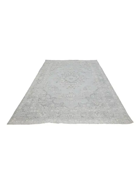 Blau Persien Persischer Vintage Teppich  284 x 197 cm