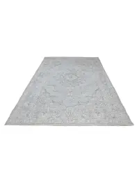 Blau Persien Persischer Vintage Teppich  284 x 197 cm