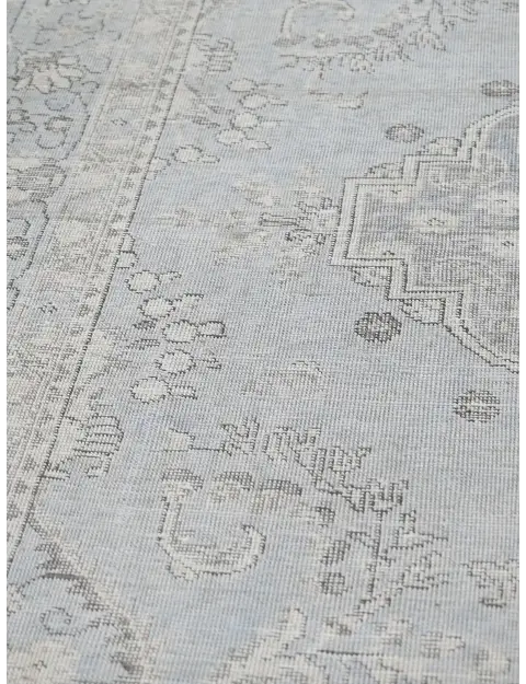 Blau Persien Persischer Vintage Teppich  284 x 197 cm