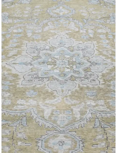 Beige Persien Persischer Vintage Teppich  276 x 192 cm