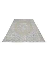 Beige Persan Tapis Persan vintage  276 x 192 cm