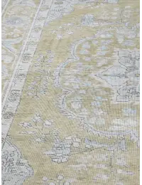 Beige Persan Tapis Persan vintage  276 x 192 cm