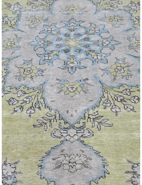 Vihreä Persia Persialaiset vintage matot  293 x 206 cm