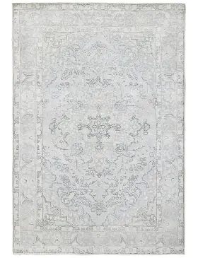 Blå Persien Persisk vintage matta  275 x 190 cm