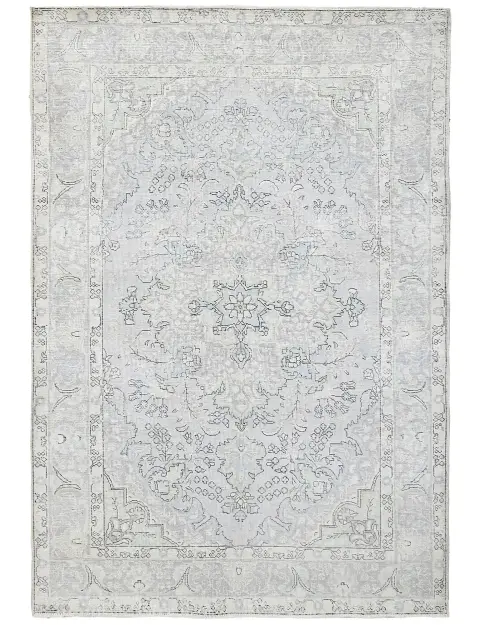 Blau Persien Persischer Vintage Teppich  275 x 190 cm