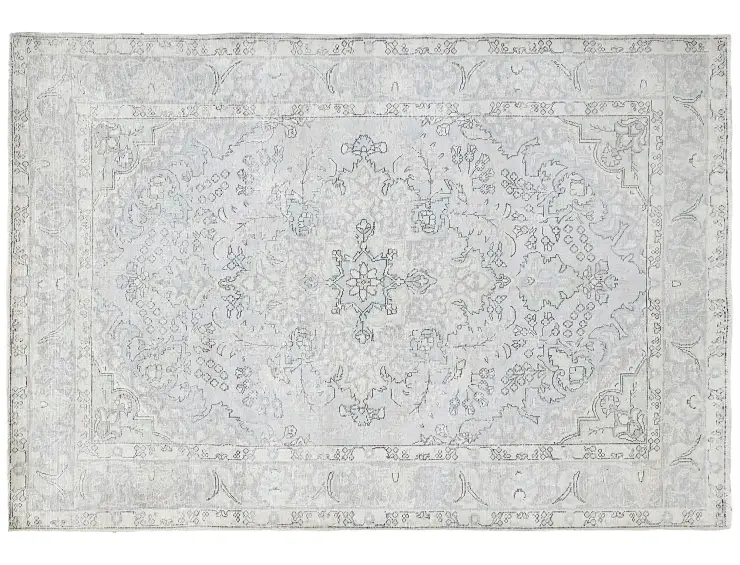 Blau Persien Persischer Vintage Teppich  275 x 190 cm