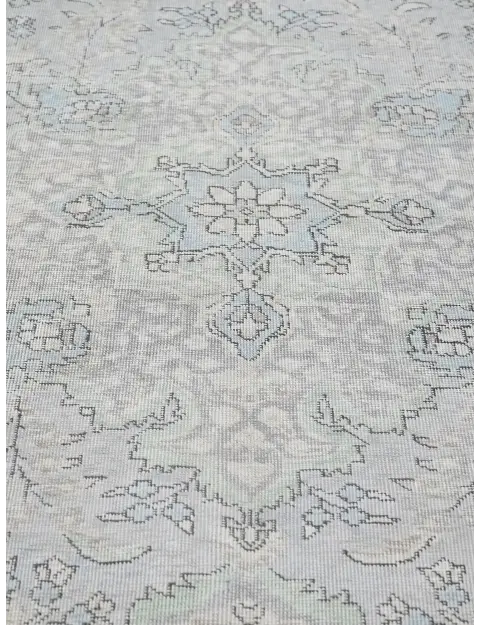 Blau Persien Persischer Vintage Teppich  275 x 190 cm