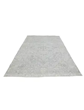 Blå Persien Persisk vintage matta  275 x 190 cm