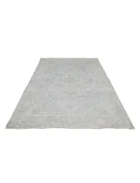 Blå Persien Persisk vintage matta  275 x 190 cm
