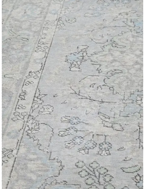 Blau Persien Persischer Vintage Teppich  275 x 190 cm